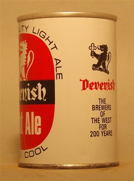 Devenish Light Ale 9 2/3 Ounce Tab - England, UK