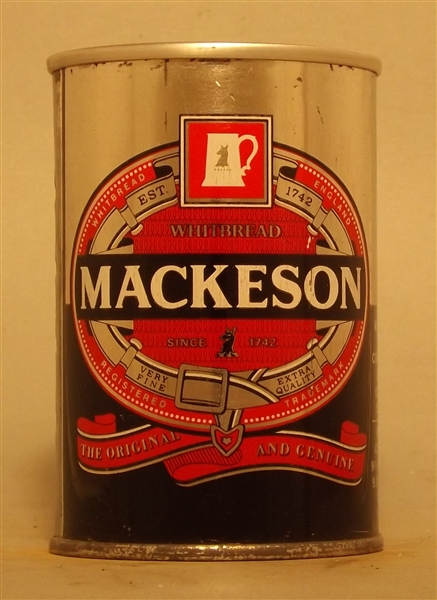Mackeson #2 9 2/3 Ounce Tab - England, UK