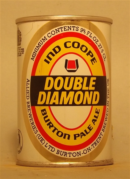 Double Diamond 9 2/3 Ounce Tab - England, UK