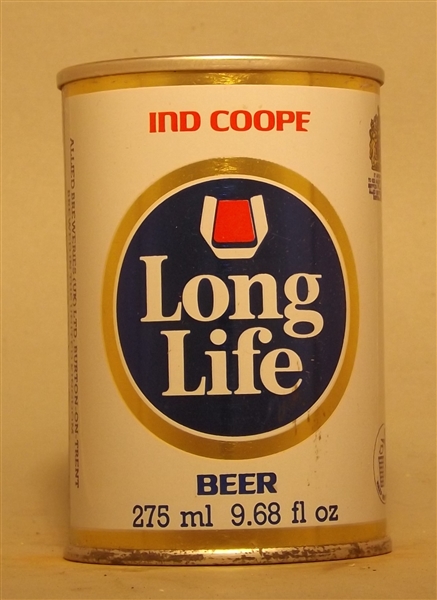 Long Life #2 9 2/3 Ounce tab - England, UK