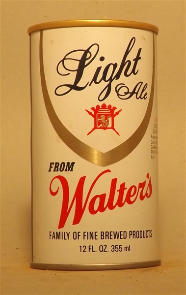 Walter's Light Ale Tab Top, Eau Claire, WI
