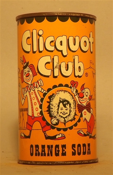 Cliquot Club Flat Top Orange, Millis, MA