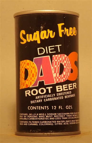Diet Dad's Root Beer Tab Top