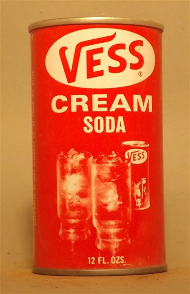 Vess Cream Soda Tab Top
