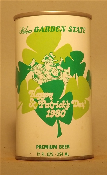 Bilow Garden State St. Patrick's Day 1980 Tab Top, Eau Claire, WI