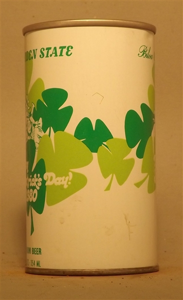 Bilow Garden State St. Patrick's Day 1980 Tab Top, Eau Claire, WI