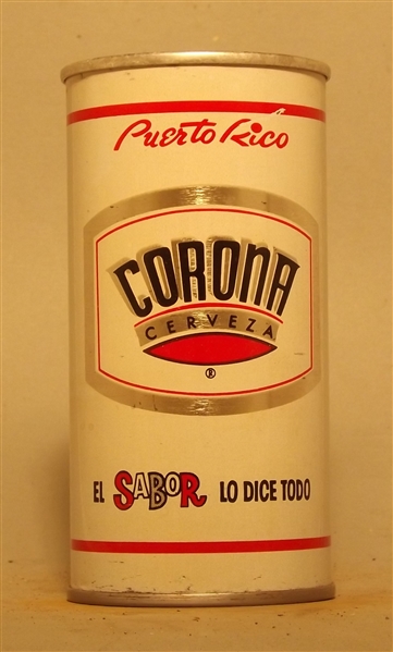 Corona #3 10 Ounce Tab Top - Puerto Rico