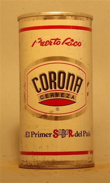 Corona #5 10 Ounce Fan Tab - Puerto Rico