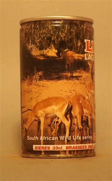 Scarce Lion Set Can with French Text #4 Impala - South Africa