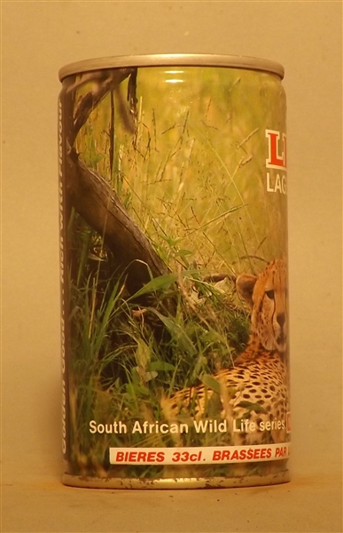 Scarce Lion Set Can with French Text #5 Cheetah - South Africa