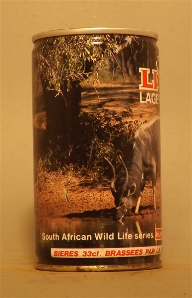 Scarce Lion Set Can with French Text #12  Nyala - South Africa
