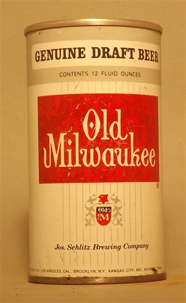 Old Milwaukee 1971 Tab, Milwaukee, WI