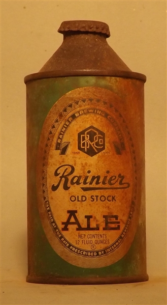 Rainier Old Stock Ale Cone Top