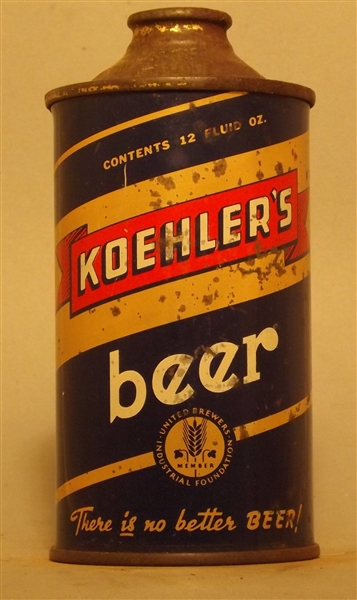 Koehler's Low Profile cone Top, Erie, PA