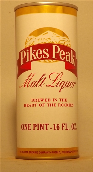 Pikes Peak Malt Liquor 16 Ounce, Pueblo, CO