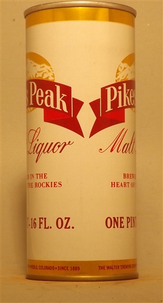 Pikes Peak Malt Liquor 16 Ounce, Pueblo, CO