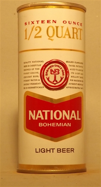 National Bohemian 16 Ounce Tab Top, Baltimore, MD