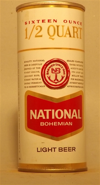 National Bohemian 16 Ounce Tab Top, Baltimore, MD