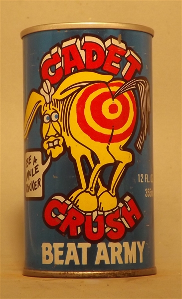 Cadet Crush Tab Top Soda Can, Annapolis, MD