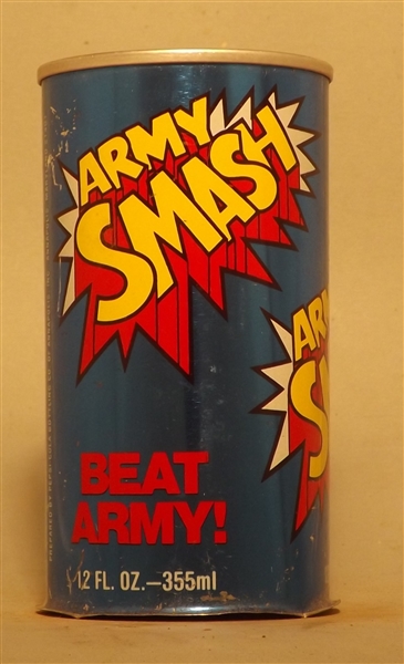 Army Smash Tab Top Soda Can, Annapolis, MD