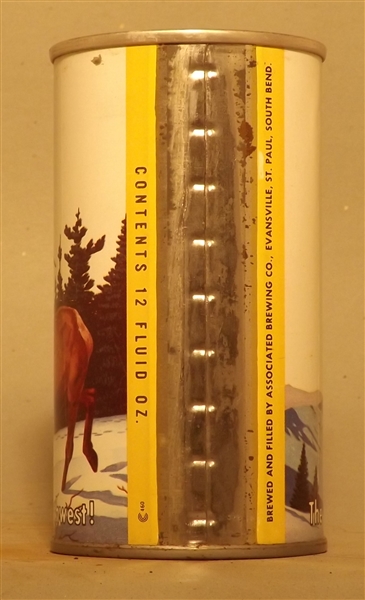 Schmidt Yellow Stripe Tab Top, Elk