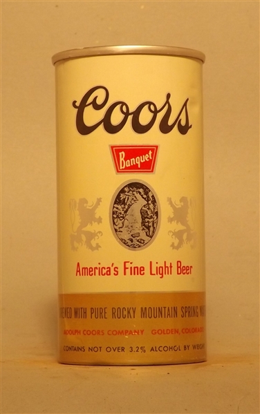 Coors 7 Ounce Flat Top, Golden, CO
