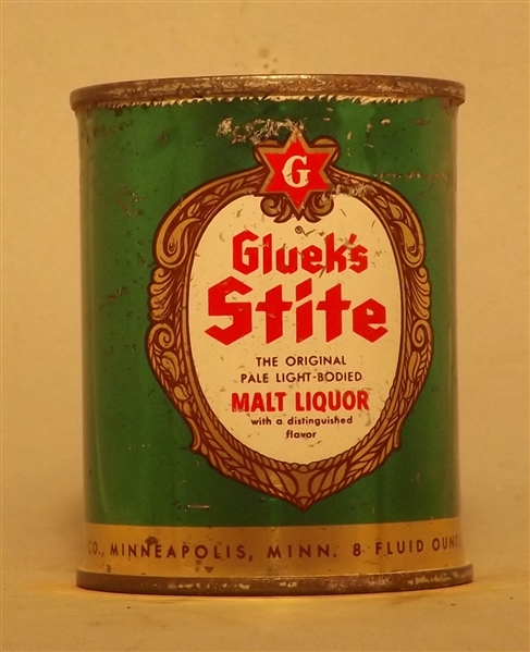 Gluek's Stite 8 Ounce Flat Top, Minneapolis, MN