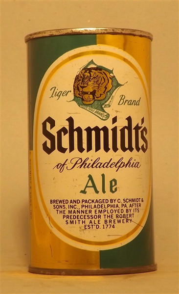 Schmidt's Ale Flat Top #3, Philadelphia, PA