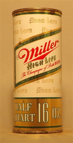 Miller 16 Ounce Flat Top, Milwaukee, WI
