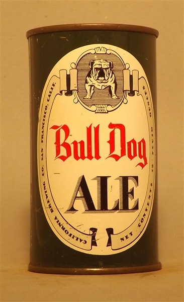 Bull Dog Ale Flat Top, San Francisco, CA