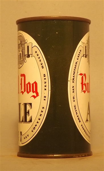 Bull Dog Ale Flat Top, San Francisco, CA