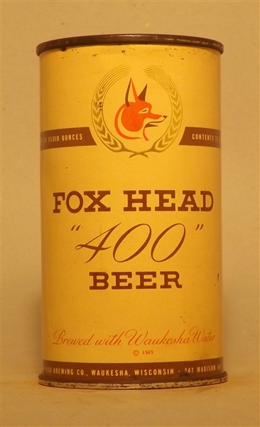 Fox Head 400 Flat Top, Waukesha, WI