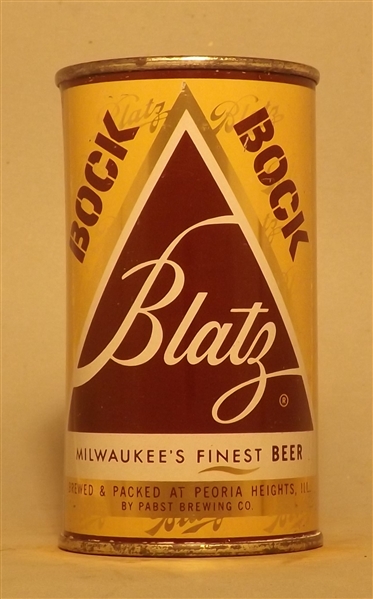 Blatz Bock Flat Top, Peoria Heights, IL