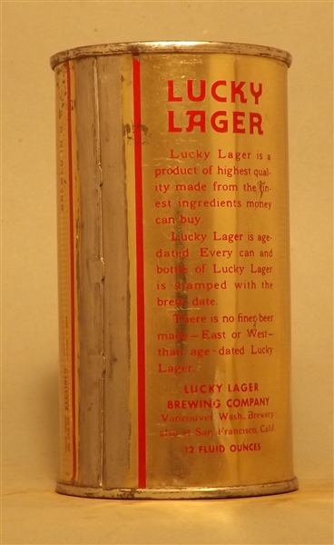 Lucky Lager Flat Top, San Francisco, CA
