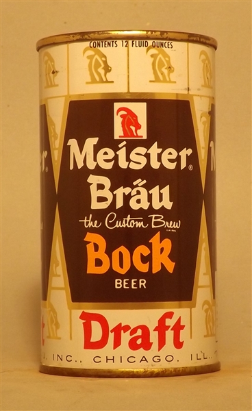 Meister Brau Bock Flat Top, Chicago, IL