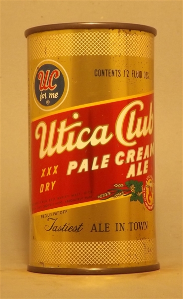 Utica Club Cream Ale Flat Top, Utica, NY