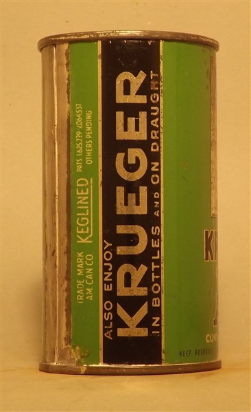 Krueger Cream Ale IRTP Flat Top, Newark, NJ
