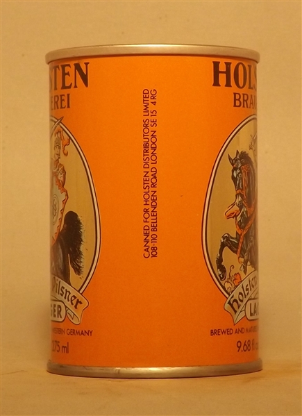 Holsten 9 2/3 Ounce Tab Top #2, Germany