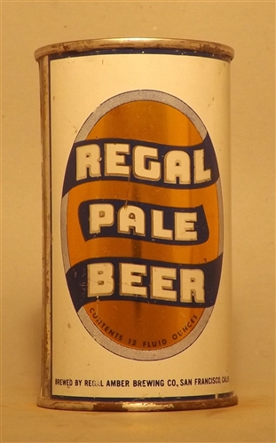 Regal Pale Beer Flat Top, San Francisco, CA