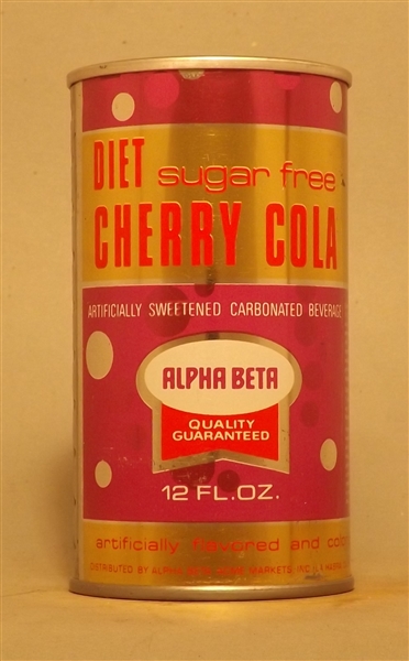 Alpha Beta Cherry Cola Tab Top