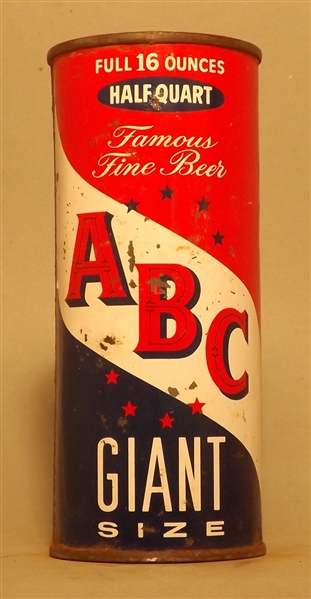 ABC Giant Size 16 Ounce Flat Top, Maier, Los Angeles, CA