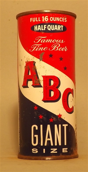 ABC Giant Size 16 Ounce Flat Top, Maier, Los Angeles, CA