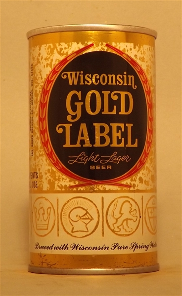 Wisconsin Gold Label Tab Top #1, Huber, Monroe, WI