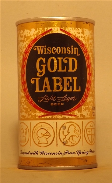Wisconsin Gold Label Tab Top #1, Huber, Monroe, WI