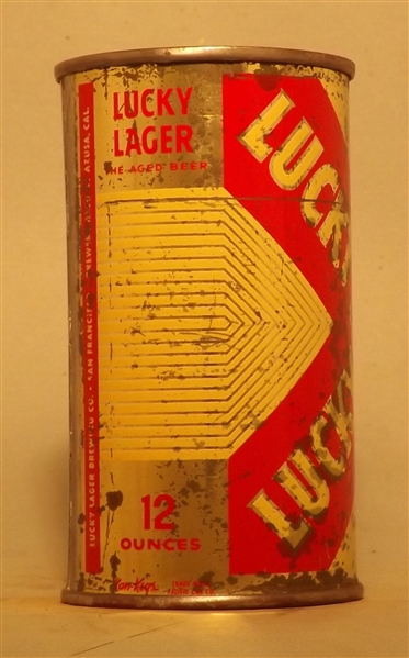 Lucky Lager Flat Top #3, San Francisco, CA