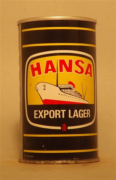 Hansa Export Lager Tab Top, South West Africa