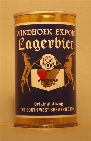 Windhoek Export Tab Top, South West Africa