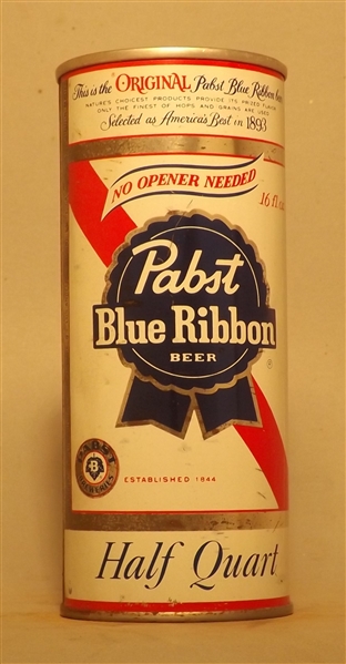 Pabst Blue Ribbon No Opener Needed Tab Top, Milwaukee, WI