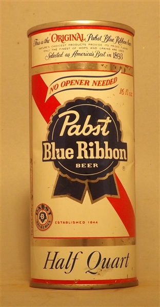 Pabst Blue Ribbon No Opener Needed Tab Top, Milwaukee, WI