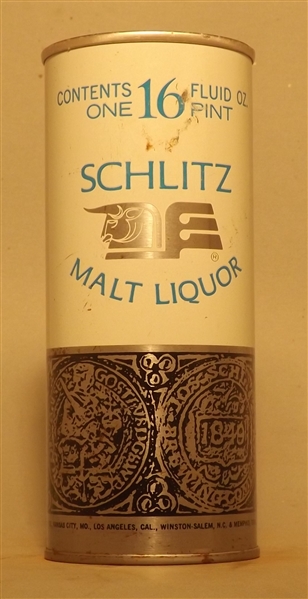 Schlitz Malt Liquor Tab Top #2, Milwaukee, WI